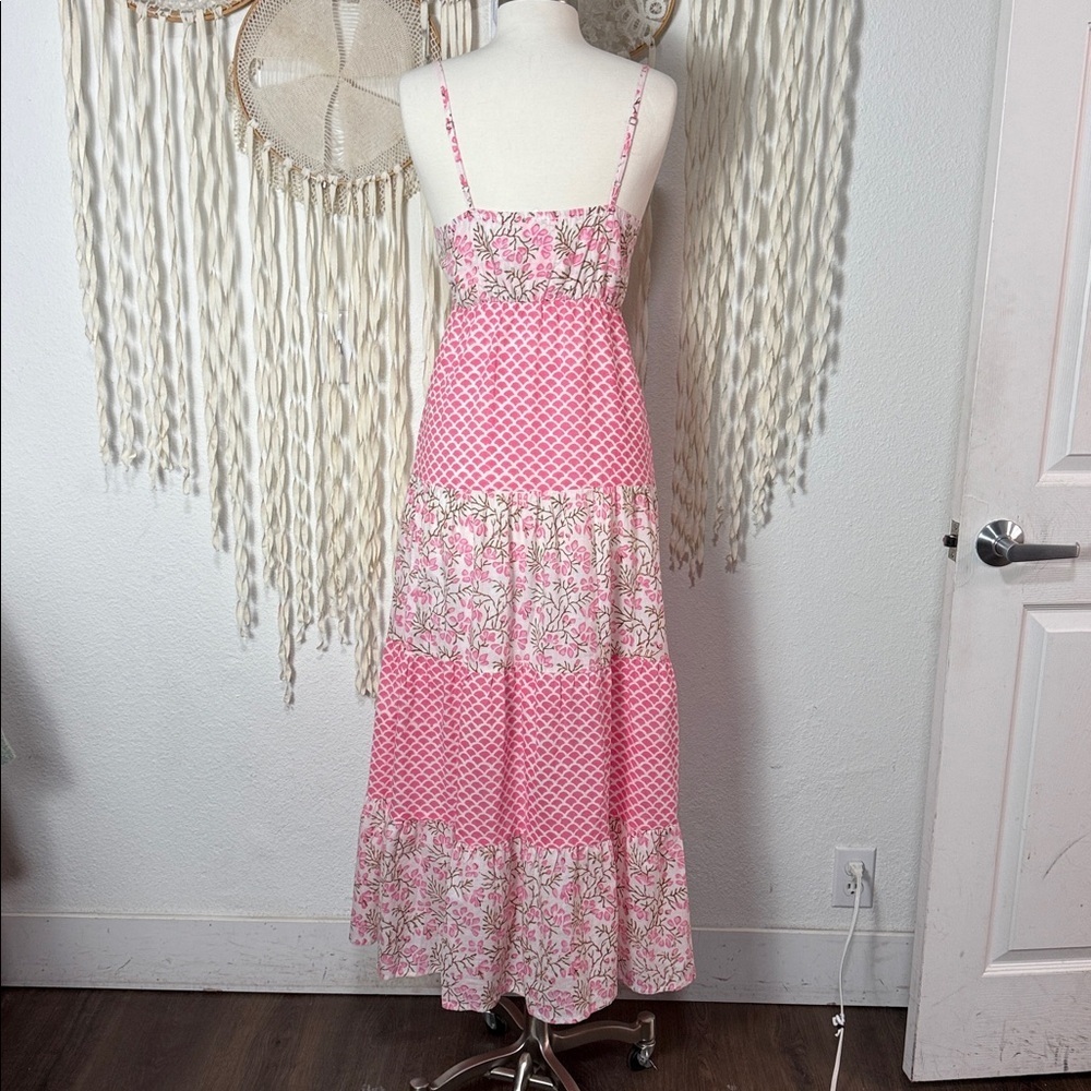 Jude Connally NWT Anita Woodblock Blossom Scallop Pink Size XS - Picture 7 of 12
